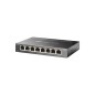 TP-Link TL-SG108E Administreret L2 Gigabit Ethernet (10/100/1000) Sort